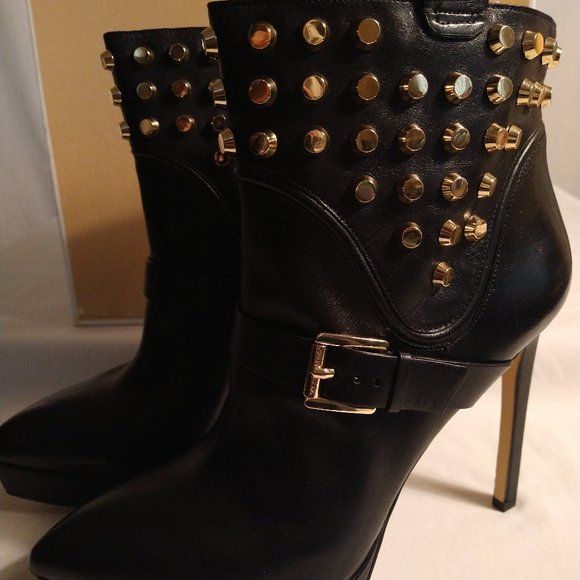 MICHAEL Michael Kors Shoes - MICHAEL KORS  BRYN STUDDED LEATHER BOOT (**BRAND NEW**)